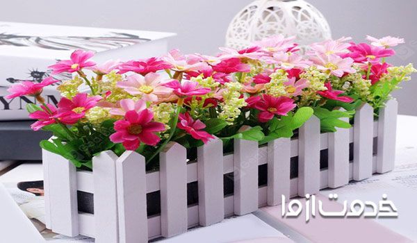 تزیین خانه با گل مصنوعی