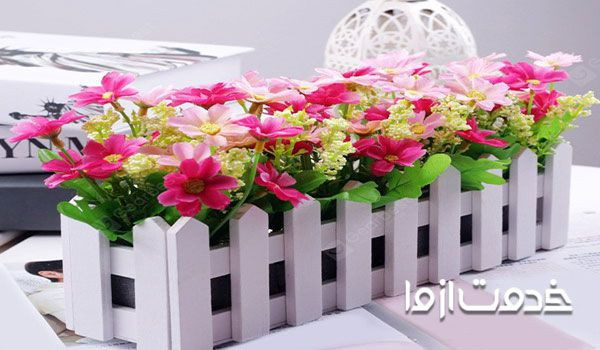 تزیین خانه با گل مصنوعی