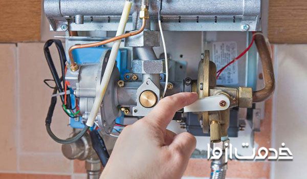 پیچ تنظیم دیافراگم آبگرمکن دیواری بوتان