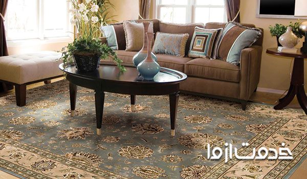 دکوراسیون با فرش ایرانی