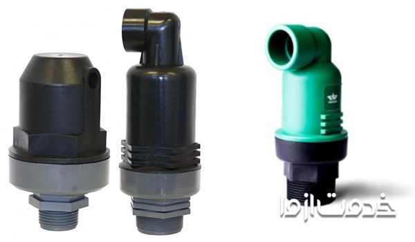 شیر تخلیه هوا پلیمری