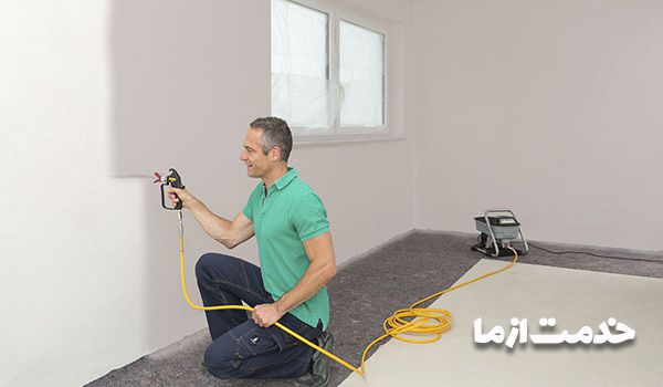 آموزش رنگ امیزی با اسپری