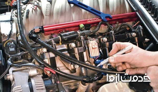 تعویض شیلنگ بنزین پراید