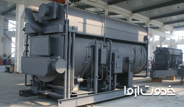 چیلر جذبی دو اثره شعله مستقیم