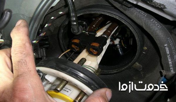 گرفتگی پمپ بنزین