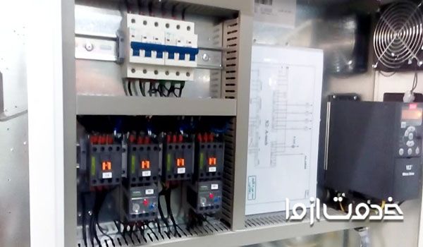 نقشه تابلو بوستر پمپ آب