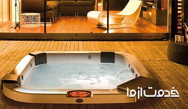 ابعاد استاندارد سونا و جکوزی خانگی