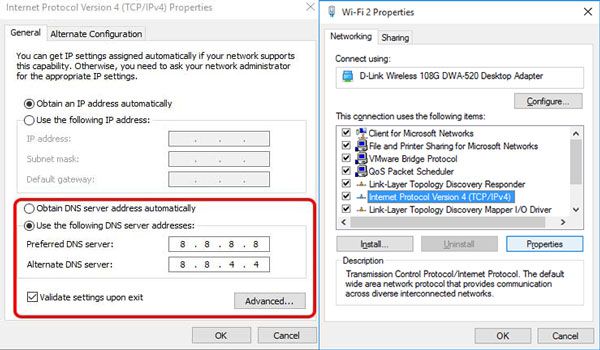 چرا dns قطع میشود
