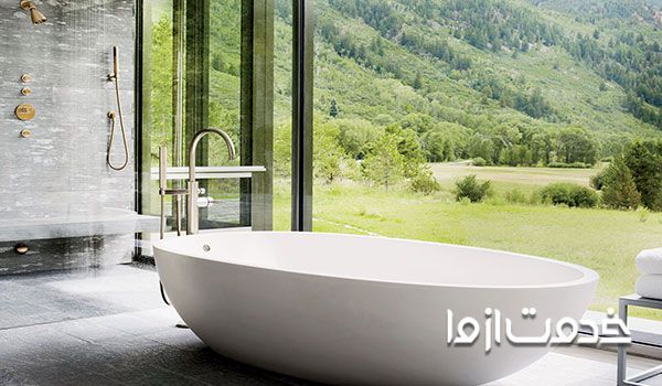 ابعاد درب سرویس بهداشتی 