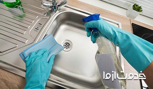 روش جرم گیری سینک ظرفشویی