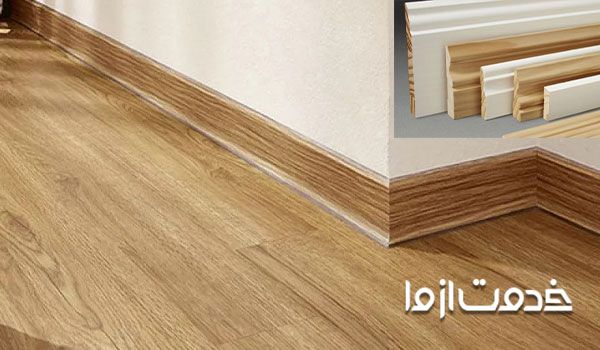 رنگ زدن قرنیز ام دی اف و قرنیز چوبی 