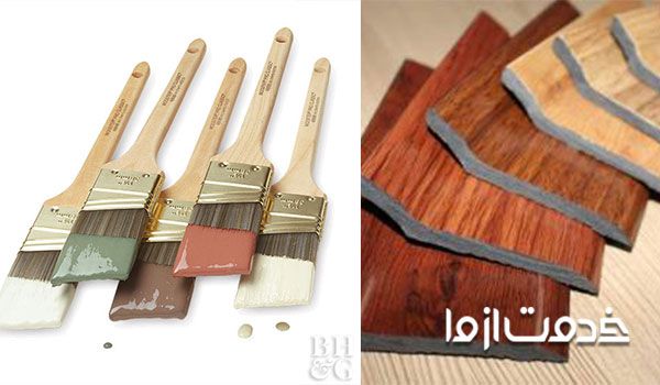 آشنایی با رنگ آمیزی انواع قرنیز در ساختمان