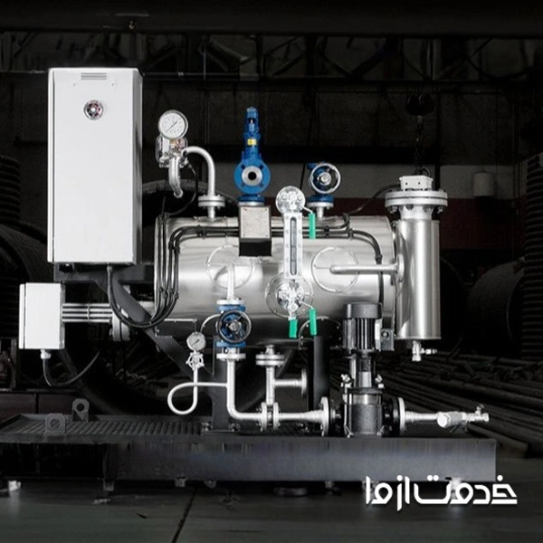 اجزای مختلف دیگ فولادی