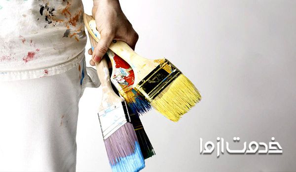 آموزش نقاشی ساختمان با قلم مو