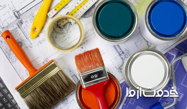 رنگ آمیزی با قلم‌مو