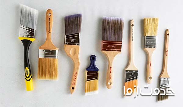 تنوع شکل ظاهری قلم موها