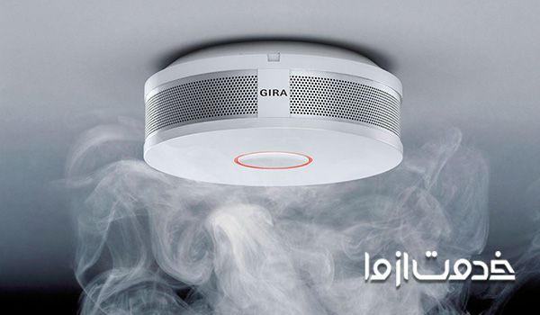 طریقه نصب سنسور دود