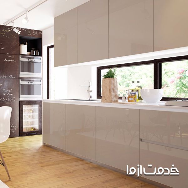 کابینت های گلاس کرم اکلیلی