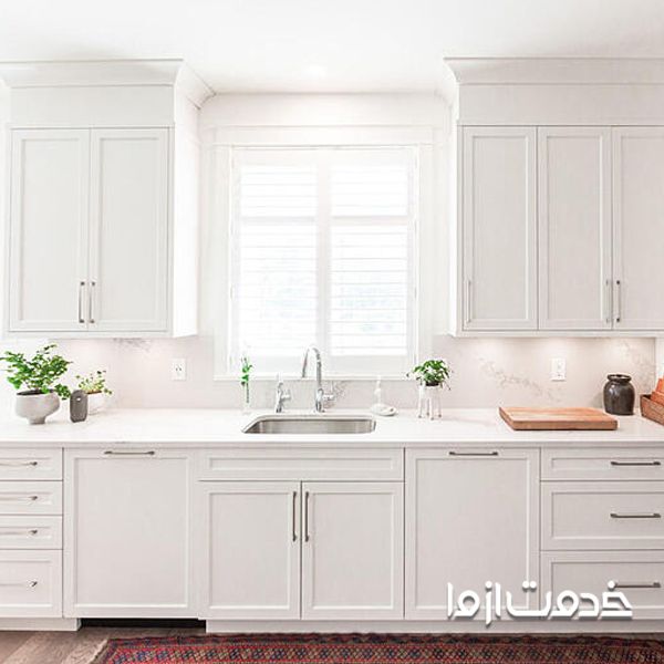 کابینت ام دی اف سفید