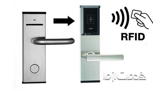 قفل کارتی RFID  یا بدون تماس