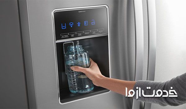 اتصال آب تصفیه کن به یخچال 