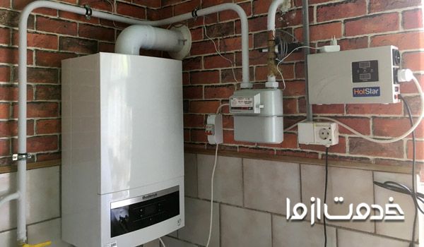 طریقه نصب دودکش پکیج ایران رادیاتور