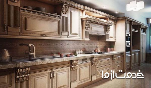 مزایا و معایب کابینت کلاسیک برای آشپزخانه
