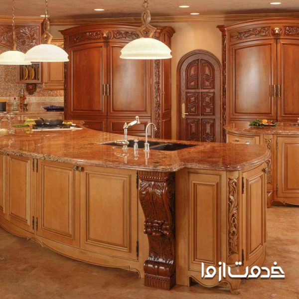 ویترین کابینت کلاسیک