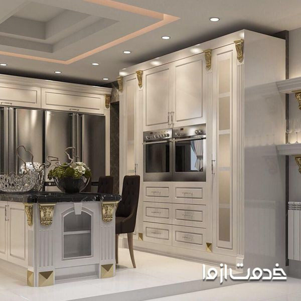 کابینت کلاسیک ساده