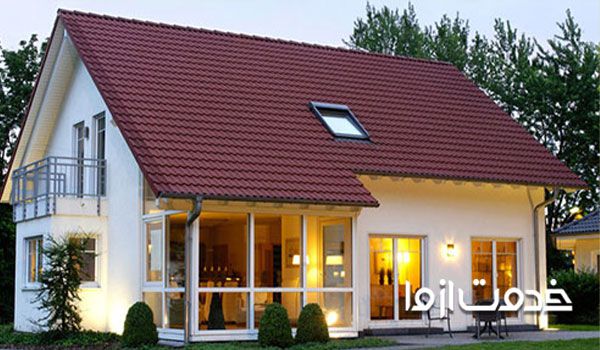 سقف شیبدار تک‌ بر