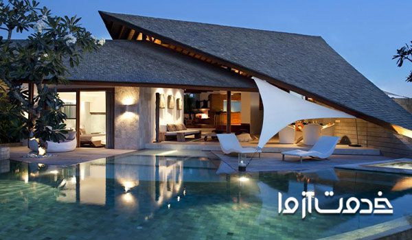 سقف شیبدار ترکیبی 