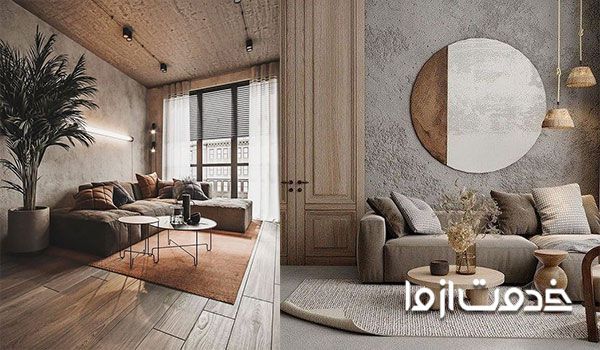 انواع کاغذ دیواری مدرن برای منزل