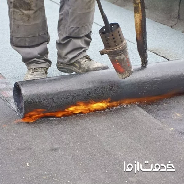 نحوه سیمانکاری روی ایزوگام