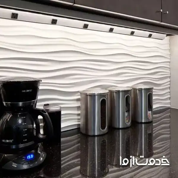 دیوارپوش سه‌بعدی جدید آشپزخانه 