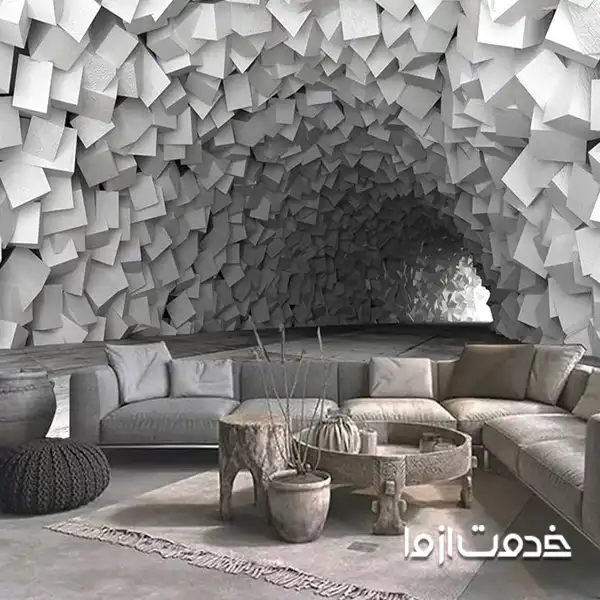 مدرن ترین طرح سه بعدی روی دیوار