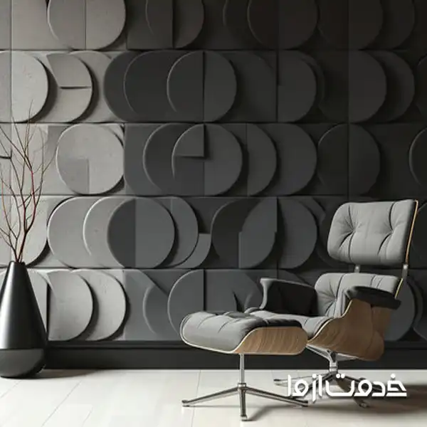 دیوار پوش سه بعدی برای منزل 