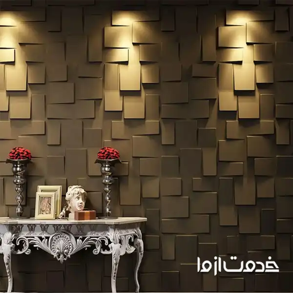 طرح سه بعدی جدید و خاص روی دیوار برای منزل