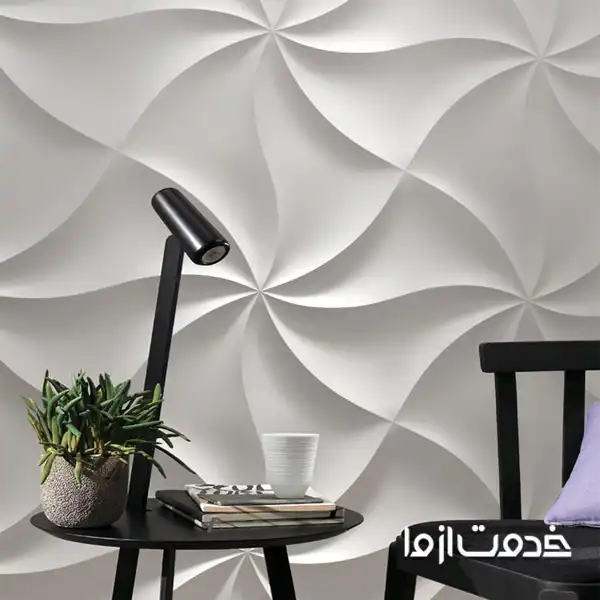 طرح جدید دیوارپوش سه‌بعدی پلیمری