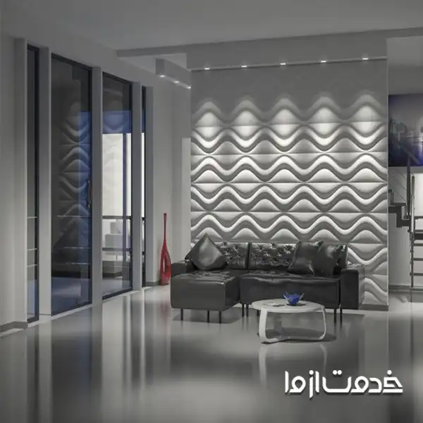 انواع طرح سه بعدی دیوار گچی