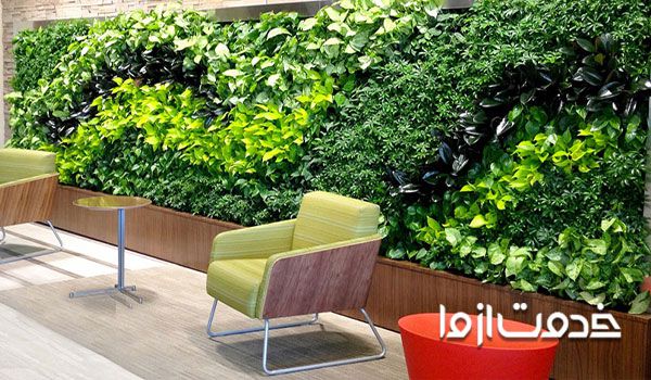 اموزش نصب دیوار سبز
