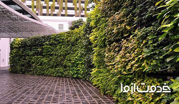 دیوار سبز مدولار