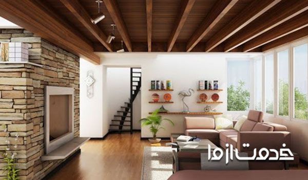 سقف کاذب چوبی چیست؟