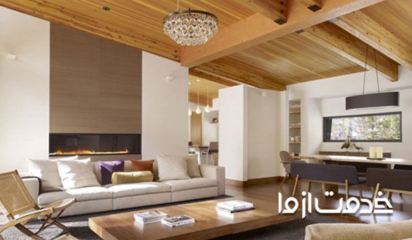 قیمت سقف کاذب طرح چوب