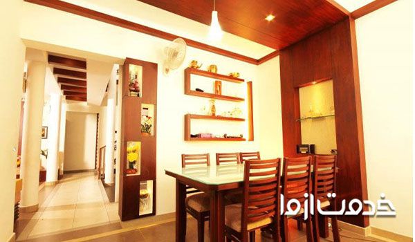 سقف چوبی کاذب کلاسیک