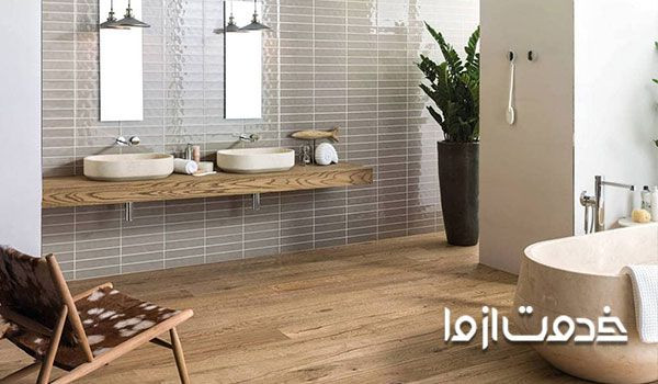 کاربرد سرامیک طرح چوب