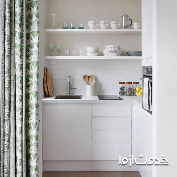 مدل کابینت جدید برای آشپزخانه کوچک