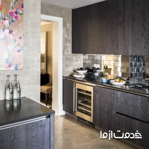 کابینت های جادار برای اشپزخانه کوچک