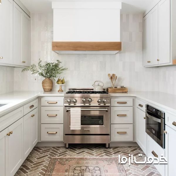 کشو جادار برای آشپزخانه کوچک