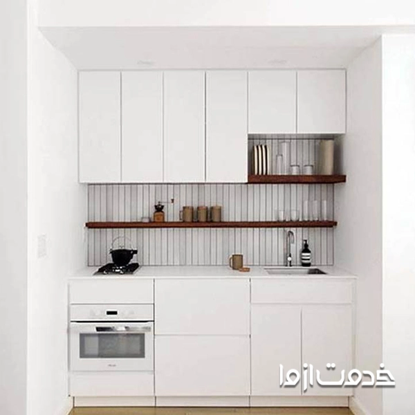 طراحی کابینت آشپزخانه کوچک