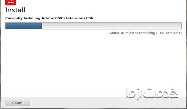  نصب فتوشاپ cs6